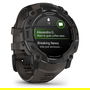 Garmin Instinct 3 AMOLED 50mm Schwarz Reloj Inteligente GPS Unisex con Pantalla AMOLED, 4GB, 10 ATM