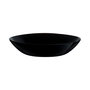 Plato Hondo Vidrio Zelie Negro Luminarc 20 cm