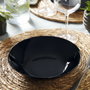 Luminarc Plato Hondo Zelie Negro 20 cm en Vidrio Templado