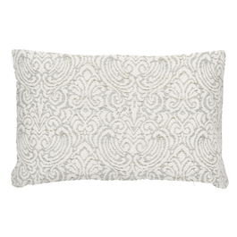 Cojín Blanco-Verde Algodón Decoración 40 X 60 cm (Set de 2)