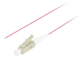 Lanberg Pigtail de fibra óptica multimodo OM4 LC/UPC 2 m Violeta