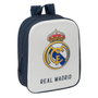 Safta Mochila de Guardería 3D Real Madrid con Bolsillo Rojo