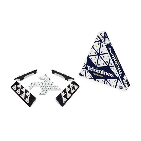 Bizak Juego Triominos Original, Variación del dominó, Juego de mesa familiar para mayores de 6 años, Español
