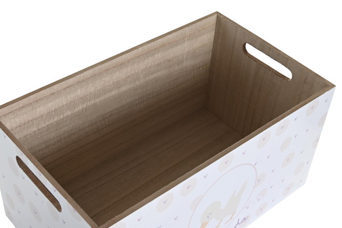 DKD Home Decor Caja MDF 36x21x18 Patitos y Mapache Surtida DKD Home Decor Caja MDF 36x21x18 Patitos y Mapache Surtida