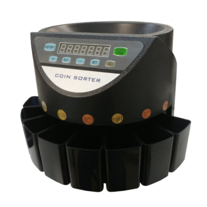 Mustek M6 Contador de monedas Negro