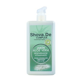 Shova Jabón Aloe Vera Complex 1L - Hidratante, Regenerador y Antioxidante para el Cuidado de la Piel