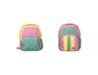 Oxford Mochila Colorblock Reversible Modelo 2 Bubblegum