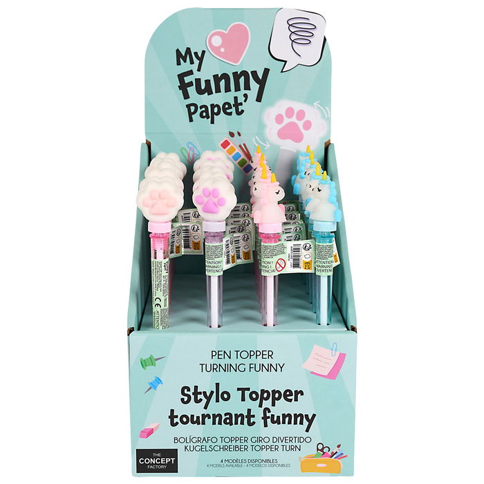 The Concept Factory Bolígrafo Giratorio Funny My Funny Papet Plástico The Concept Factory Bolígrafo Giratorio Funny My Funny Papet Plástico