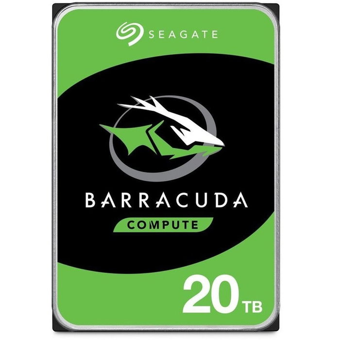 Seagate Barracuda 20TB 3.5-inch SATA 7200RPM 512MB