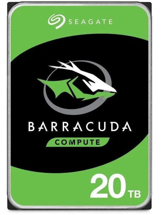 Seagate Barracuda 20TB 3.5-inch SATA 7200RPM 512MB
