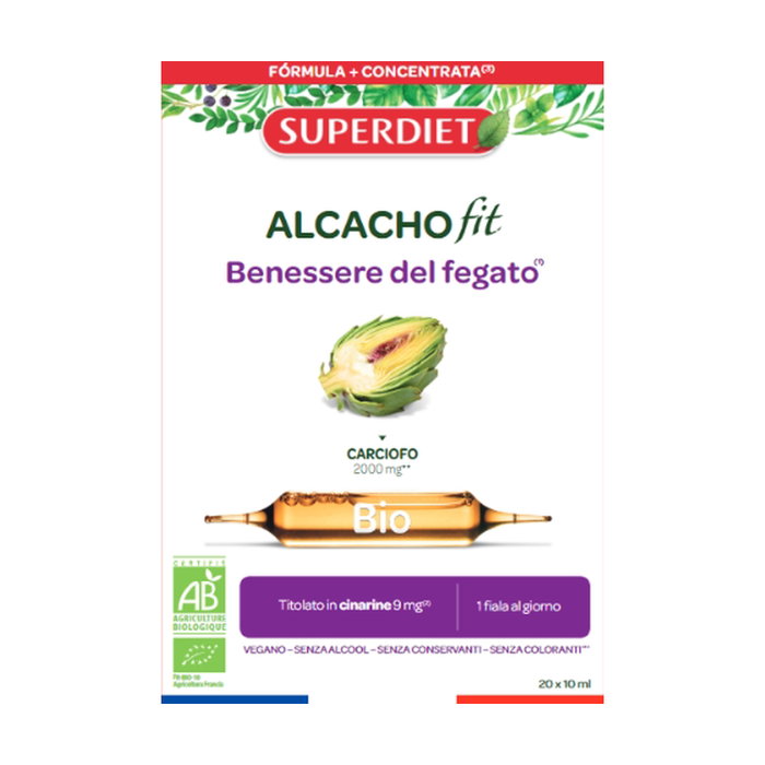 Superdiet Alcachofit Bio 20 Viales de 10ml