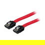 StarTech Cable SATA con Cierre de Seguridad de 18 Pulgadas, 0.457 m, SATA III, 7-pin, Macho/Macho, Rojo