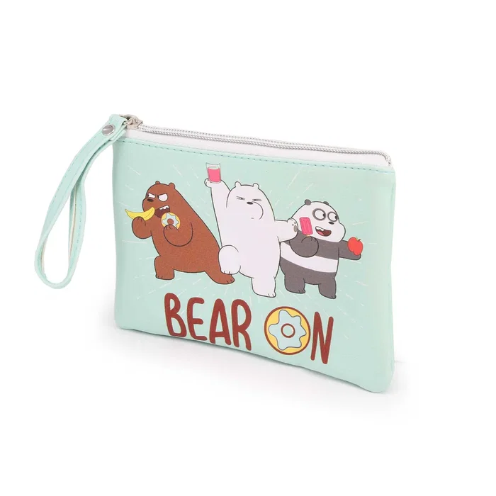We Bare Bears Somos Osos Neceser Menta Verde 12.5x17x1 cm