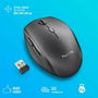 NGS Ratón Inalámbrico Bee Black 1600 DPI