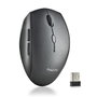 NGS Bee Black Ratón Inalámbrico Ergonómico Negro