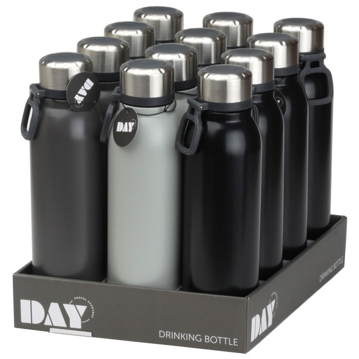 Day Botella 700 Ml de Polipropileno con Asa, Cantimplora para Uso Diario