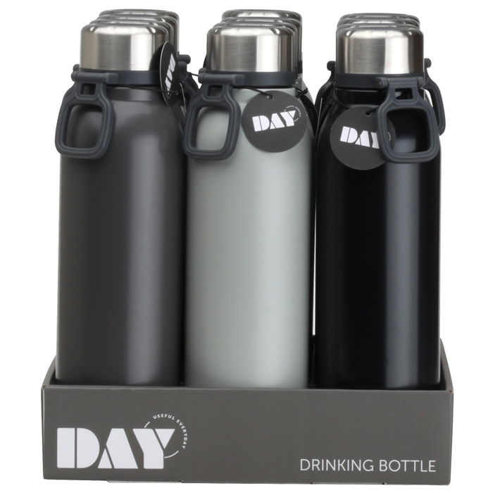 Day Botella 700 Ml de Polipropileno con Asa, Cantimplora para Uso Diario