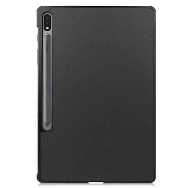 Just In Case Funda Smart Tri-Fold para Samsung Galaxy Tab S9/S9 FE, Negro