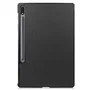 Just in Case 8274151 Funda Folio Tri-fold Magnético Negro para Samsung Galaxy Tab S9 / S9 FE (10.9") con Portabolígrafo - Cuero y PC