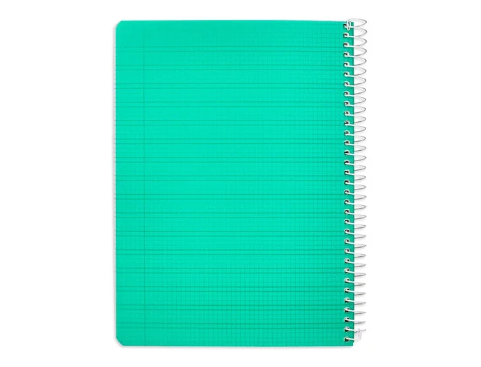 Liderpapel Cuaderno Espiral Pautaguía A5 Verde