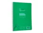 Liderpapel Cuaderno Espiral Pautaguía A5 Verde