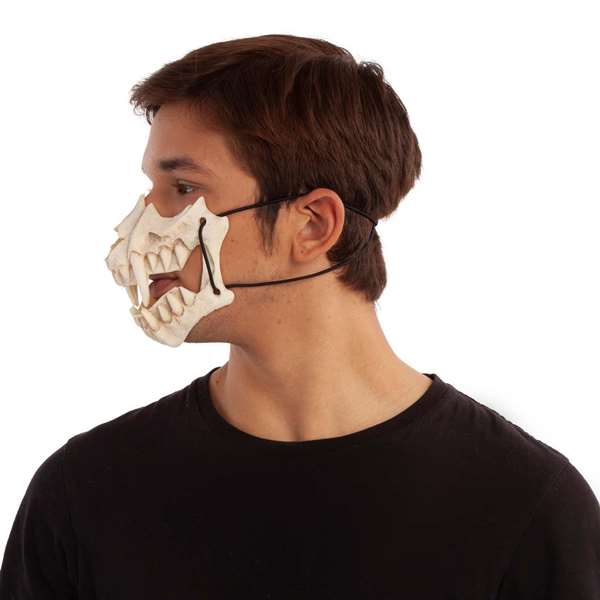 My Other Me 1/2 Mask Talla M Color Blanco My Other Me 1/2 Mask Talla M Color Blanco