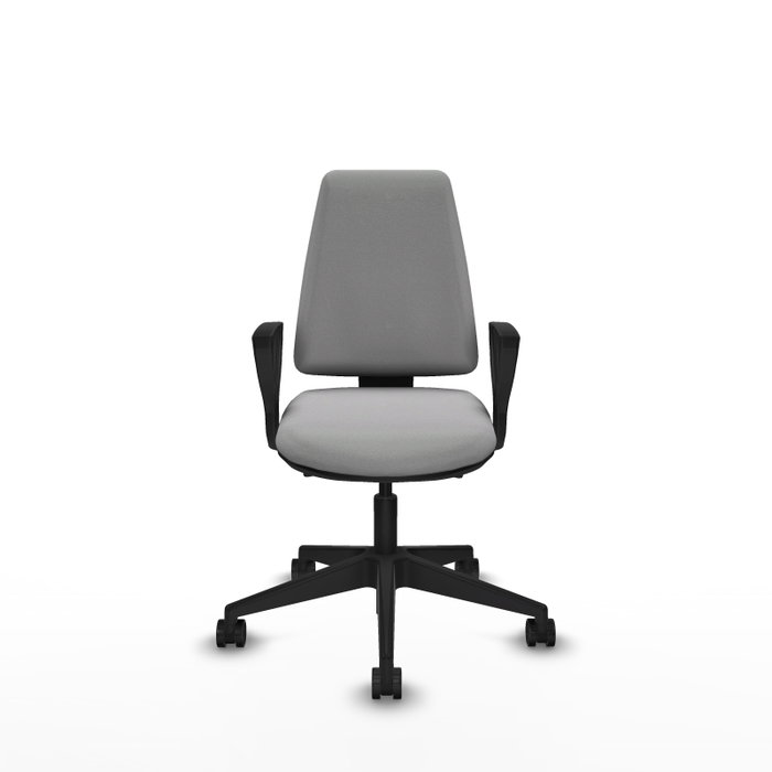 PIQUERAS Y CRESPO Silla de oficina Elche con mecanismo Asincro, Gris claro PIQUERAS Y CRESPO Silla de oficina Elche con mecanismo Asincro, Gris claro
