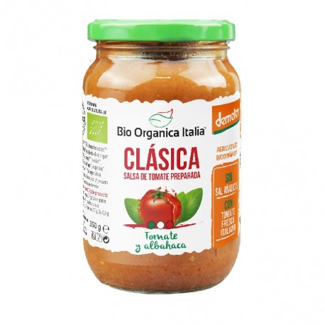 BIO ORGANICA ITALIA Salsa de Tomate Clásica Demeter 325ml BIO ORGANICA ITALIA Salsa de Tomate Clásica Demeter 325ml
