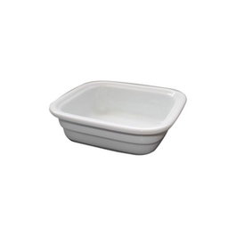 Verbano Fuente Rect Gn 1/6-065 de Porcelana, Dimensiones: 18.5x16.7x5 cm