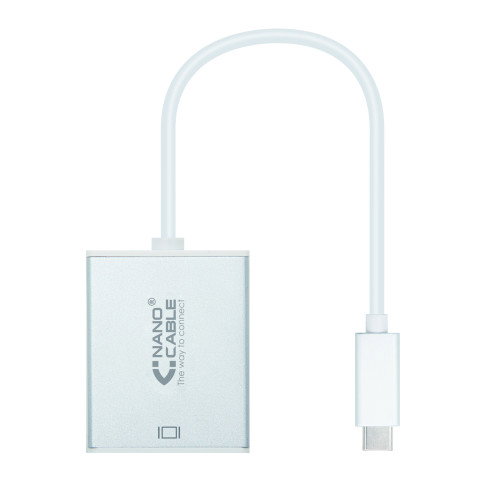 Nanocable Conversor USB-C a VGA Aluminio 10 cm