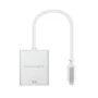 Nanocable Conversor USB-C a VGA 10.16.4101 Plata