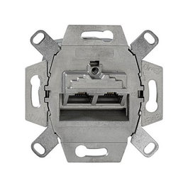 Rutenbeck Dose, UP, 2xRJ45, UAE-ClassEA iso-8/8 Up 0