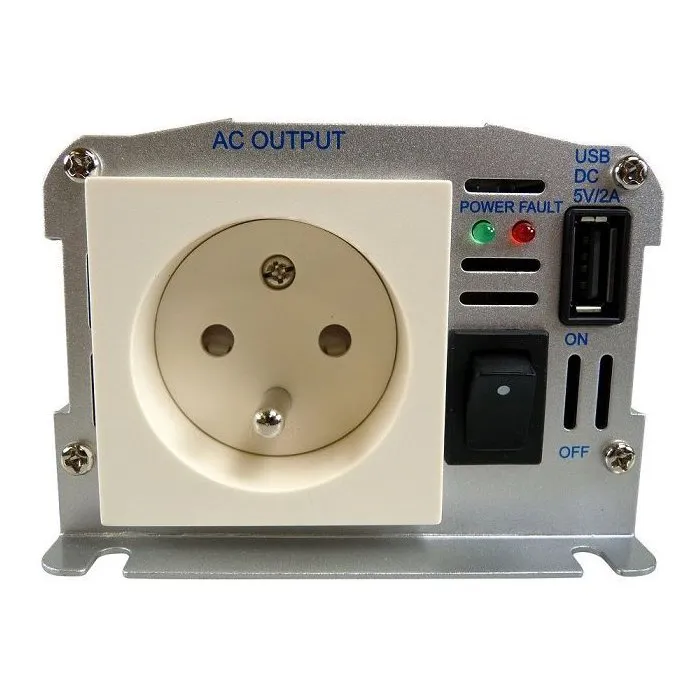 Htc Equipement Convertidor WP 12V / 220V 150W con Toma USB y Arranque Suave Htc Equipement Convertidor WP 12V / 220V 150W con Toma USB y Arranque Suave