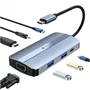 Leotec Docking Station 7 en 1 USB-C PD100 USB 3.0 USB-C USB 2.0 HDMI