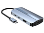 Leotec Docking Station 7 en 1 LEDS04 Azul