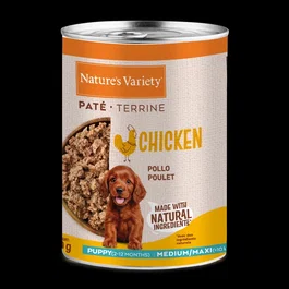 Affinity Nature'S V Dog Wet Pate Puppy MedMaxi Poll 12x400