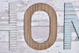 DKD Home Decor Perchero de Pared de Madera y Metal Beach (Pack de 2, Surtido)