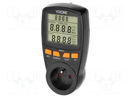 VIRONE Controlador de enchufe EM-4/B con pantalla LCD