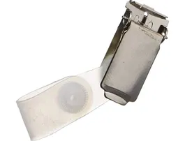 3Loffice Pinza Metálica para Tarjeta Identificadora Pack 10 Unidades