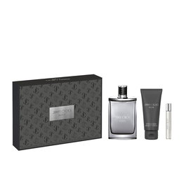 Jimmy Choo Man - Estuche de 3 piezas con Eau de Toilette 100 ml, Mini 7.5 ml y Gel de Ducha 100 ml - Fragancia Masculina Frutal