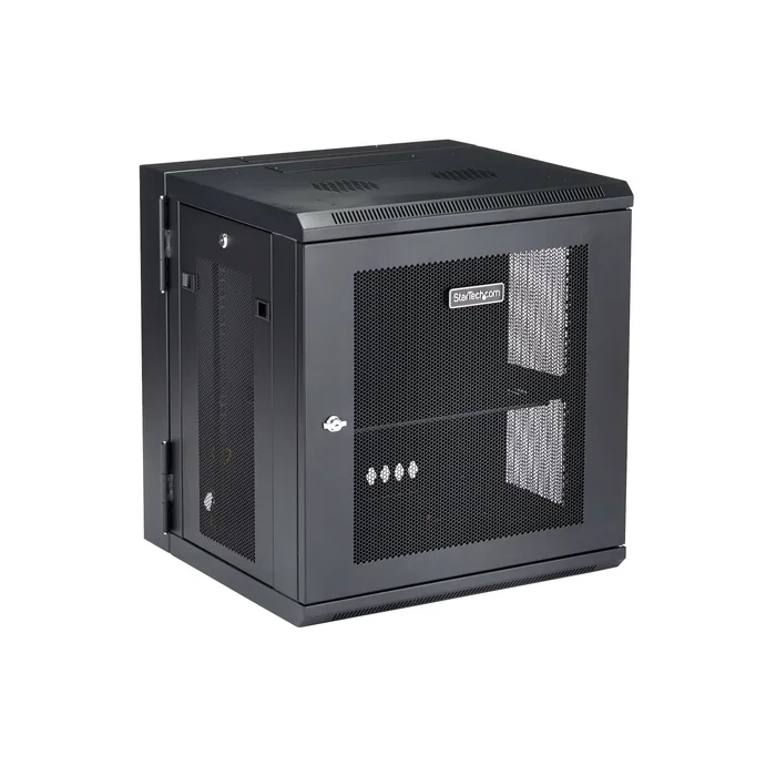 Startech Armario Rack 12U Abisagrado Negro Startech Armario Rack 12U Abisagrado Negro