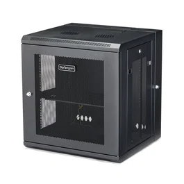 Startech Armario Rack 12U Abisagrado Negro