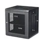Startech Armario Rack 12U Abisagrado Negro