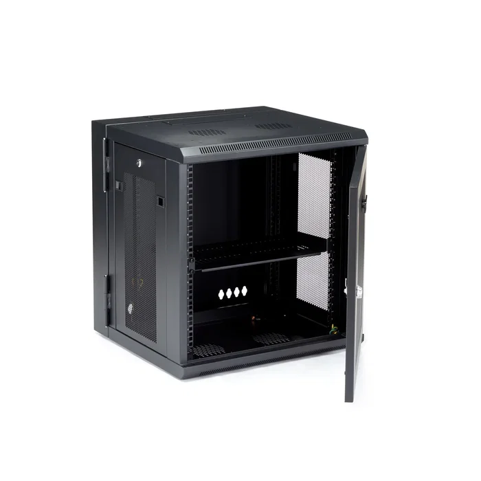 Startech Armario Rack 12U Abisagrado Negro Startech Armario Rack 12U Abisagrado Negro