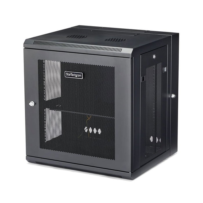 Startechcom Armario Rack de Pared 19 Pulgadas 12U 4 Columnas con Estante 1U RK12WALHM Startechcom Armario Rack de Pared 19 Pulgadas 12U 4 Columnas con Estante 1U RK12WALHM