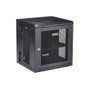 Startechcom Armario Rack de Pared 19 Pulgadas 12U 4 Columnas con Estante 1U RK12WALHM