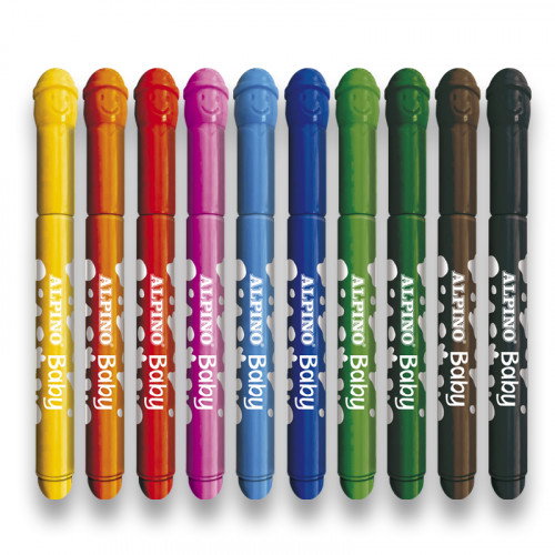 Alpino Estuche 10 Rotuladores Baby Multicolor Alpino Estuche 10 Rotuladores Baby Multicolor