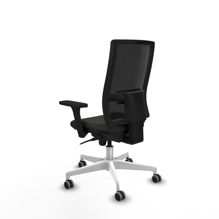 PIQUERAS Y CRESPO Silla de oficina Horna con mecanismo Sincro, Tela Negra PIQUERAS Y CRESPO Silla de oficina Horna con mecanismo Sincro, Tela Negra