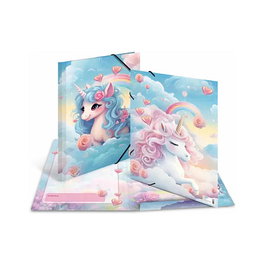 HERMA Sammelmappen A3 Karton Happy Unicorns