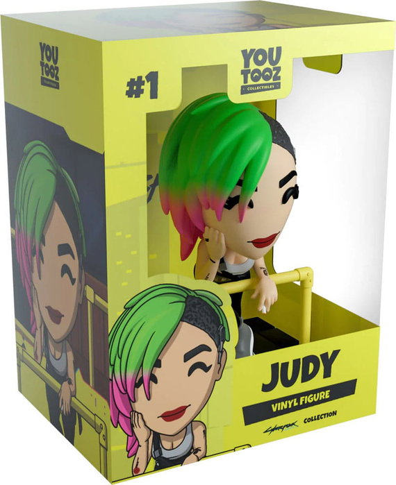 Cyberpunk 2077 Figura Vinyl Judy 10 cm Cyberpunk 2077 Figura Vinyl Judy 10 cm